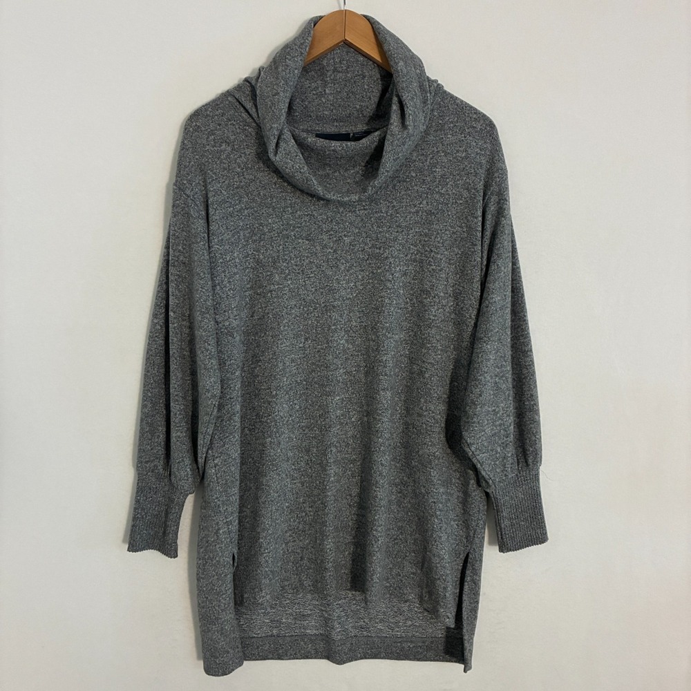 Maeve Anthropologie Tunic Sweater Womens Size Small Cowl Neck Cozy Cabin Lounge